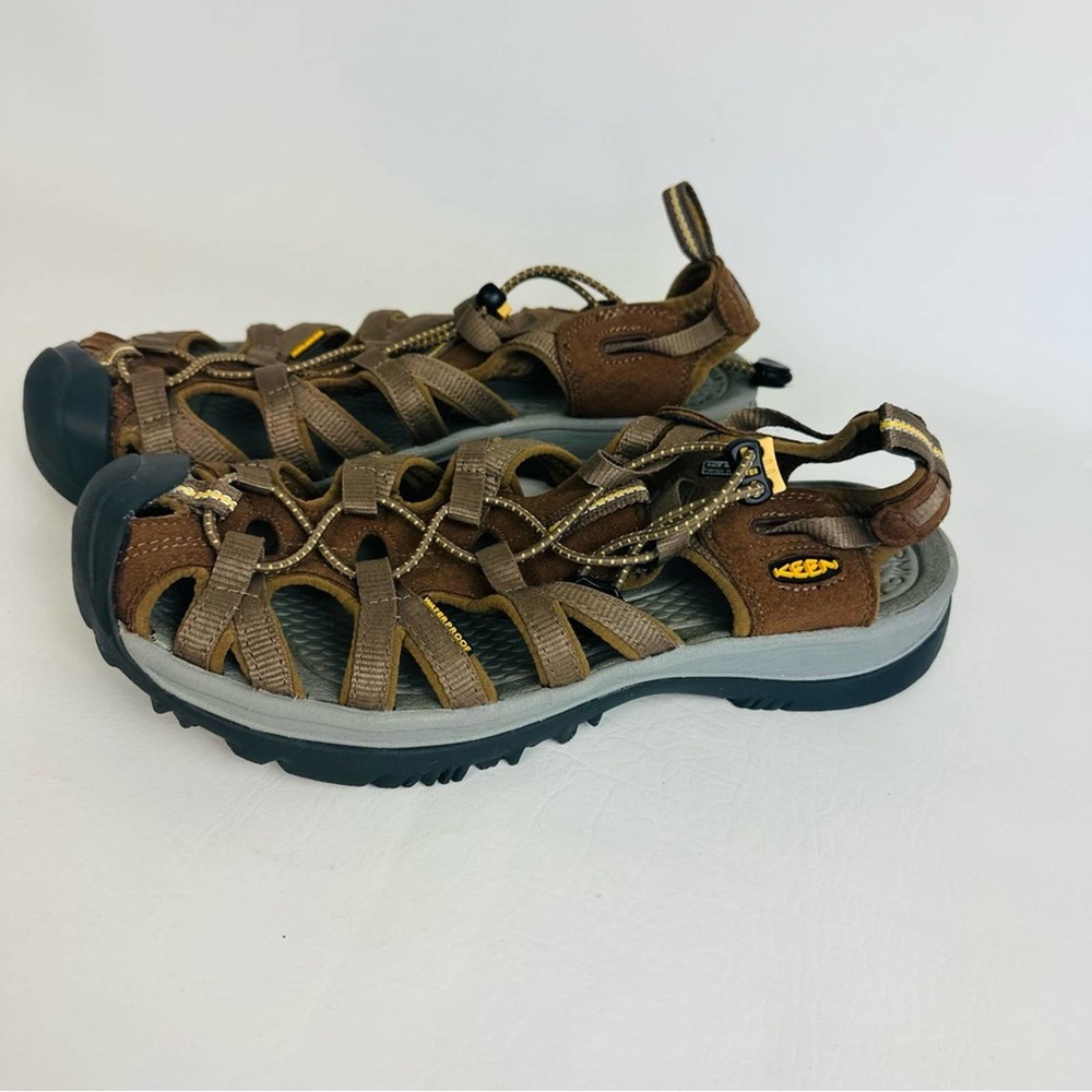 Keen Women's Whisper Outdoor Hiking Shoes Sandals 1003713 Brown Size 10